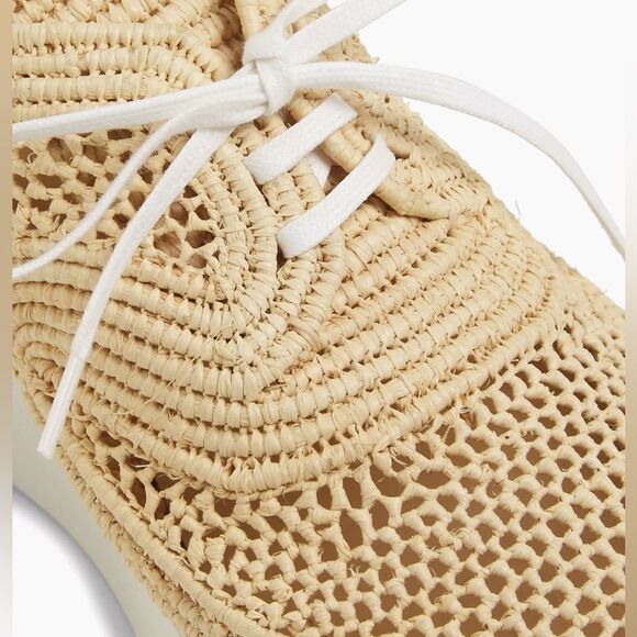 Robert Clergerie Lisa Raffia Platform Derby’s Oxfords 41. New in box. - Picture 5 of 13